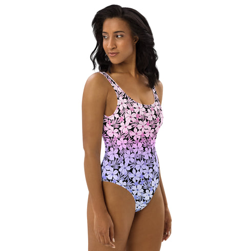 Omnisexual Pride Aloha One-Piece Swimsuit